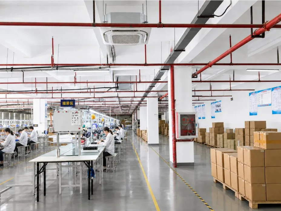 AtBingo camera assembly line in Shenzhen