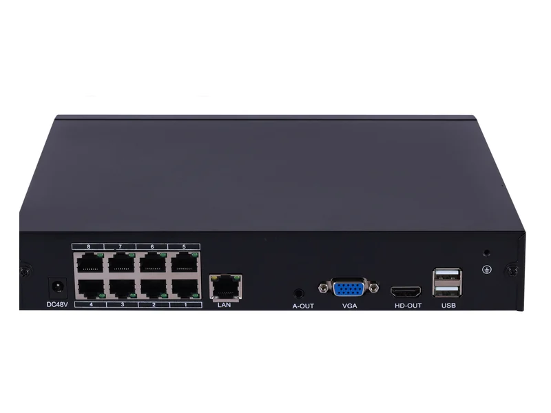 NVR — NVR — 10 to 64 channel, up to 8 x 18 TB